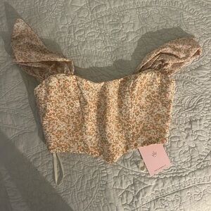 Floral hello Molly corset